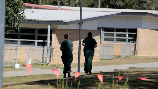 The inmate had allegedly been angry abouit not getting his mail. Picture: Nathan Edwards