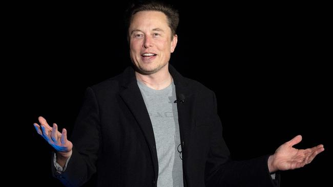 Musk denied claims that the tweet would contribute to anti-Semitism. Picture: Jim Watson / AFP.