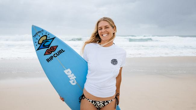 Stephanie Gilmore has signed a new deal with Rip Curl. Picture: Trent Mitchell