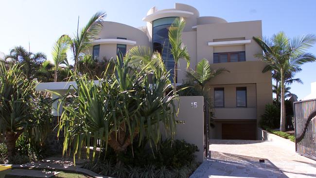 Home of Matthew Perrin, on Cronin Island on the Gold Coast.