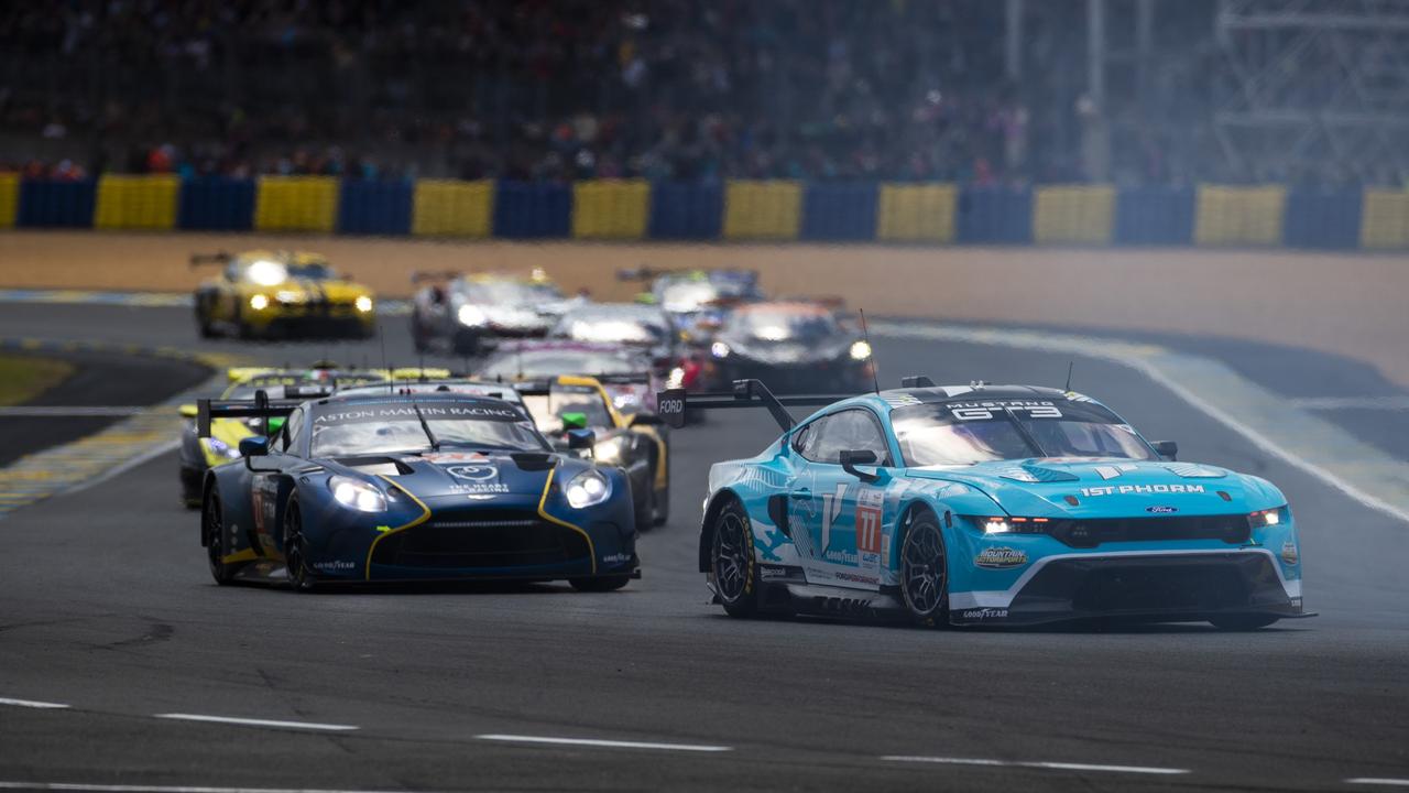 Ford's Mustang GT3 at the 2024 24 Hours of Le Mans. Photo: Supplied