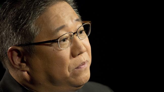 Kenneth Bae has been speaking for the first time about his two years in a North Korean hard labour camp. Picture: AP/Mark Lennihan