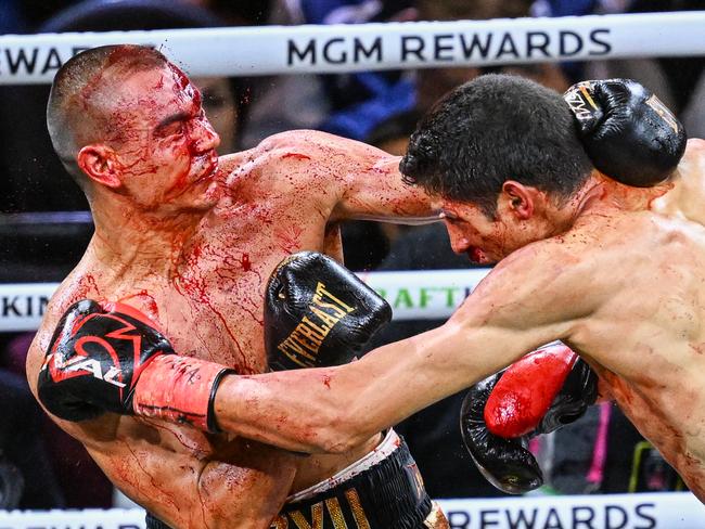 Tszyu has a chance for revenge when he takes on Sebastian Fundora on Pacquiao’s undercard. Picture: Tayfun Coskun/Anadolu via Getty Images