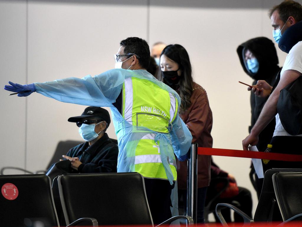 At the airport, it felt like a heightened type of immigration. Picture: NCA NewsWire / Bianca De Marchi