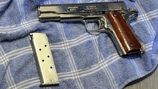 Munisegran Reddy and Long Hai Vu are both facing a firearms charge. Picture: NSW Police