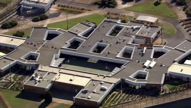 Hakea Prison is a maximum security facility for males in the Perth suburb of Canning Vale. Picture: 9News