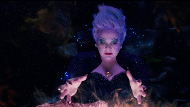 Melissa McCarthy plays sea witch Ursula. Source: Disney.