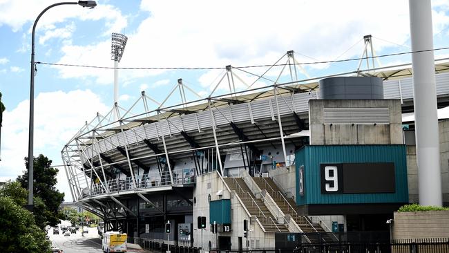 The Lord Mayor says the Gabba site is too small for an Olympic stadium. Picture: NewsWire / John Gass