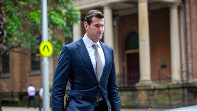 Ben Roberts-Smith leaves the Federal Court in Sydney in March 2022. Picture: Christian Gilles / NCA NewsWire