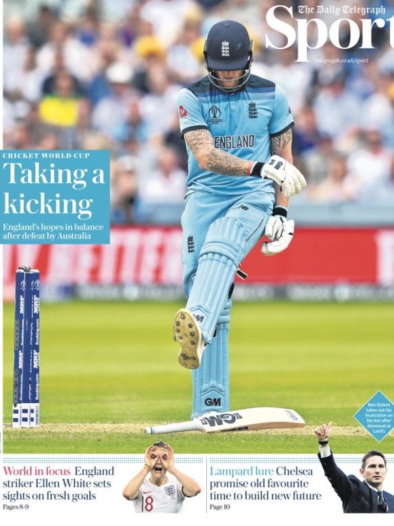 Cricket World Cup 2019, England: British tabloids, press savage Eoin ...