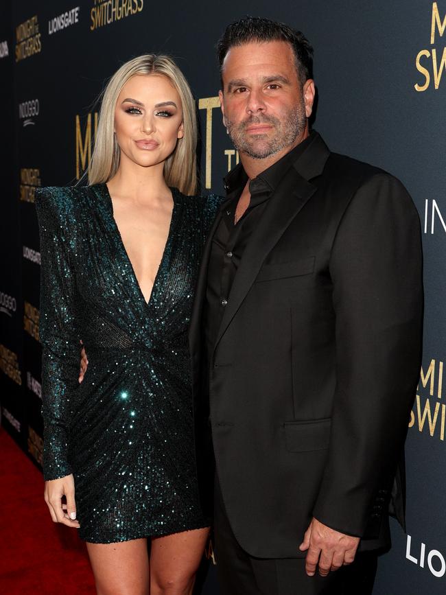 Lala Kent and Randall Emmett attend the Los Angeles special screening of Lionsgate's "Midnight in the Switchgrass" at Regal LA Live on July 19, 2021. (Photo by Kevin Winter/Getty Images)