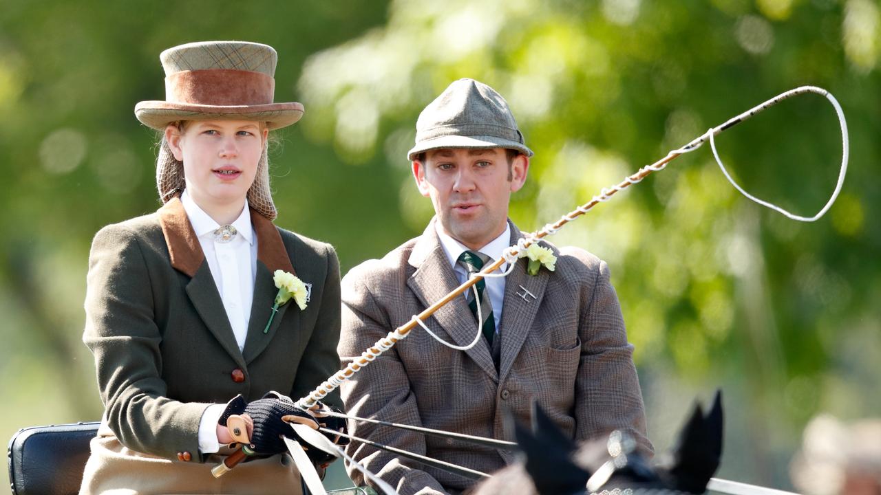 Lady Louise Windsor enjoys carriage driving, as did her late grandfather Prince Philip (Photo by Max Mumby/Indigo/Getty Images)