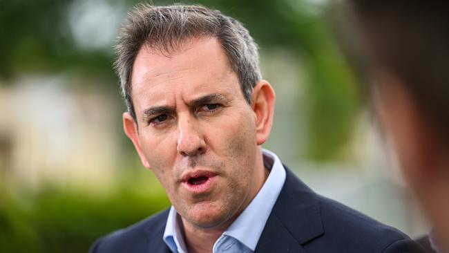 So much for the Treasurer’s promise to put productivity at the heart of the Albanese government’s second term. First on the agenda is a new tax on the wealthy. Picture: Dan Peled / NewsWire