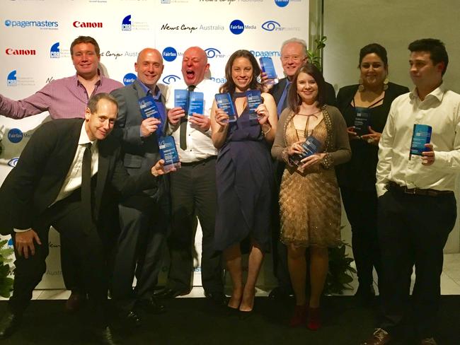 NewsLocal scooped 11 of 15 categories at the Community Newspapers of Australia awards.