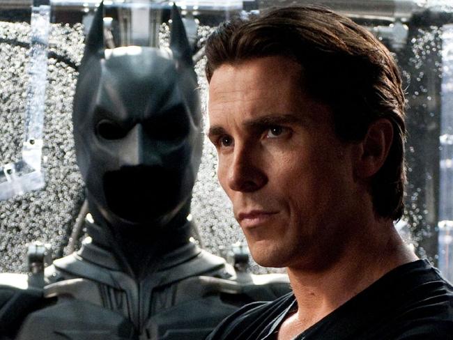 timeOUT: The Dark Knight Rises 2012. Final movie in Christopher Nolan's Batman Trilogy. CHRISTIAN BALE as Bruce Wayne in Warner Bros. Pictures� and Legendary Pictures� action thriller �THE DARK KNIGHT RISES,� a Warner Bros. Pictures release. TM & � DC Comics.