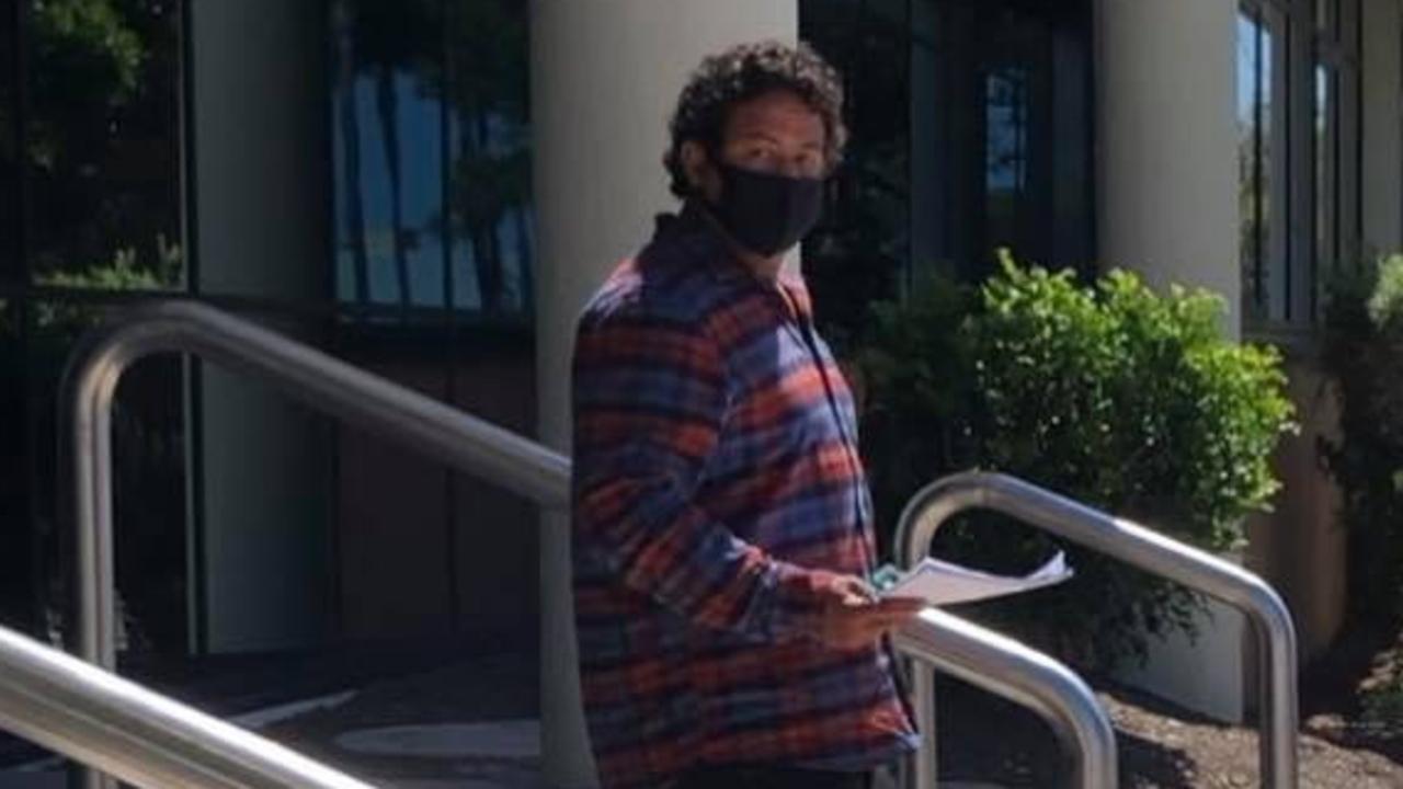 Terence Luke John Hardy was placed on a $1500 good behaviour bond for 18 months after his violent outburst at a Coolum address in August. Picture: Laura Pettigrew.