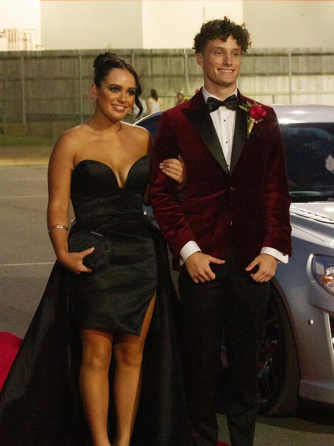 Ryan Royall and Josephine Clarke at the 2023 St Lukes Anglican College formal.