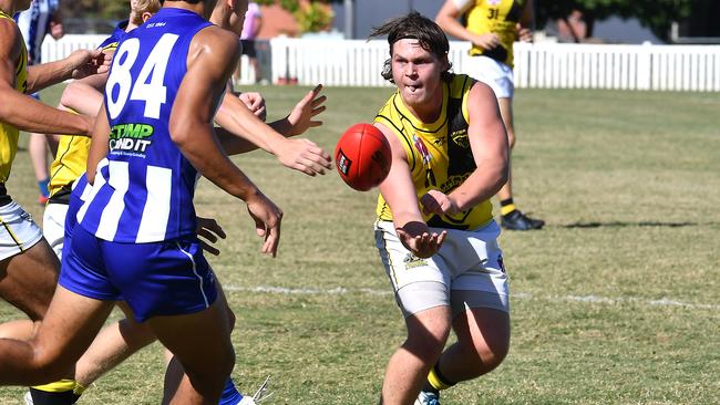 QAFL footy colts between Mt Gravatt and Labrador Saturday May 6, 2023. Picture, John Gass