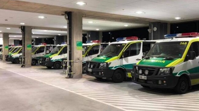 Sick South Australians now spending almost 4000 hours per month waiting in ambulances to be treated inside a hospital