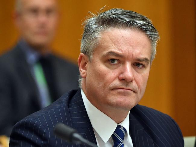 Finance Minister Mathias Cormann has called on the Opposition leader to clarify whether his office was behind the leak. Picture: AAP Image/Mick Tsikas