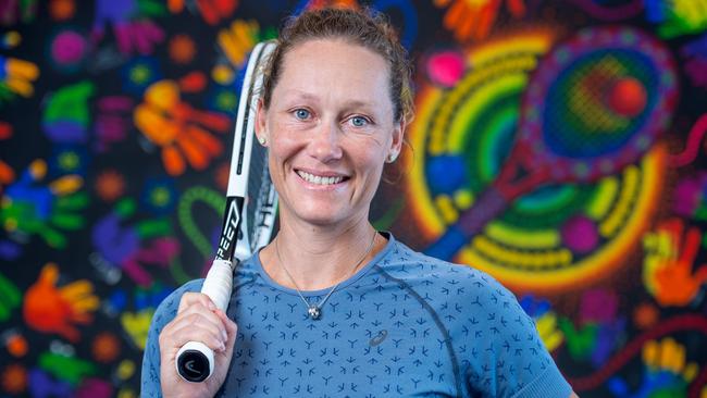 Sam Stosur looking forward to the Australian Open. Picture Jay Town