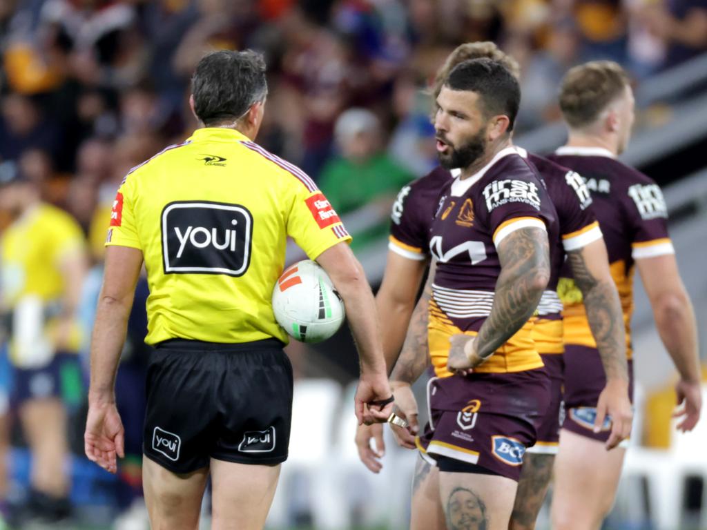 Adam Reynolds has guided the Broncos all the way to the grand final. Picture: Steve Pohlner