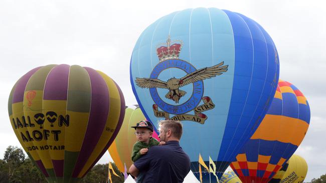 No Australia Day activities such as the morning hot air balloon rides at Parramatta Park will go ahead in Parramatta.