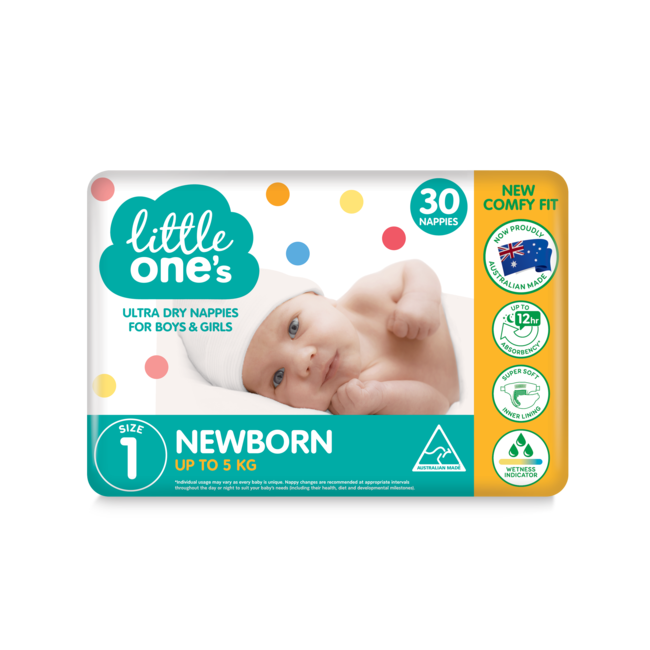 Woolworths' Little One's nappies