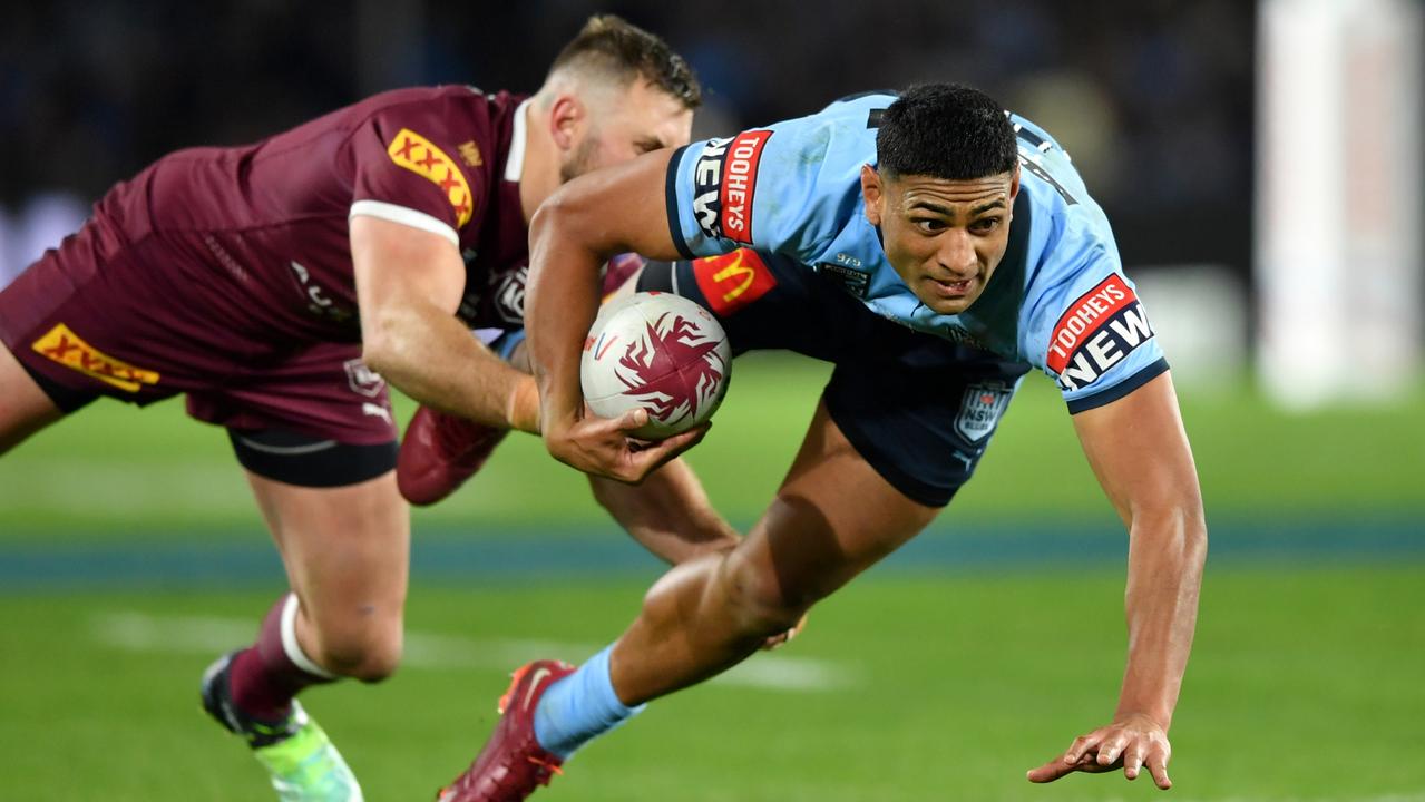 Tupou in Origin I. Picture: NRL Photos/Gregg Porteous