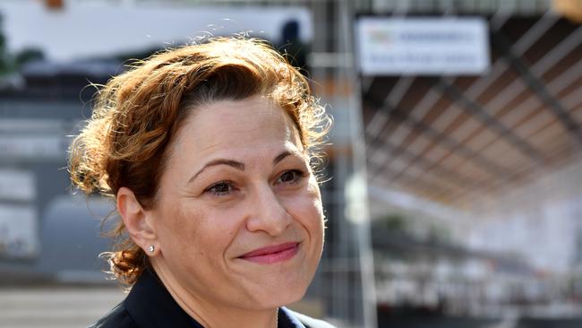 Queensland Deputy Premier Jackie Trad (AAP Image/Darren England)