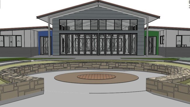 First looks at a proposed Jumbunna community hub. Picture: AGS Commercial