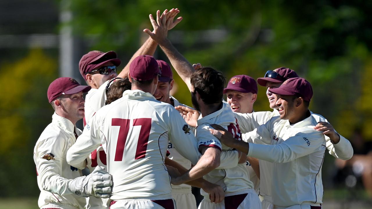Queensland are Sheffield Shield champions for the ninth time.
