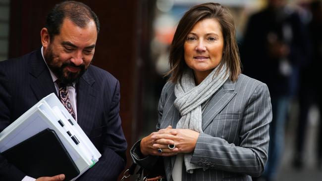 Helen Rosamond outside Downing Centre Court in Sydney in June. Picture: NCA NewsWire / Gaye Gerard