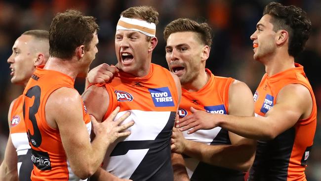 The Giants will meet Richmond in next week’s preliminary final. Photo: Cameron Spencer/Getty Images