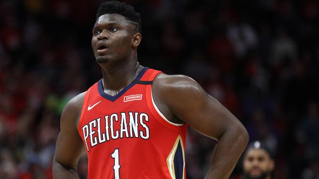 Zion Williamson’s career has not gone as expected. Photo by Chris Graythen/Getty Images.