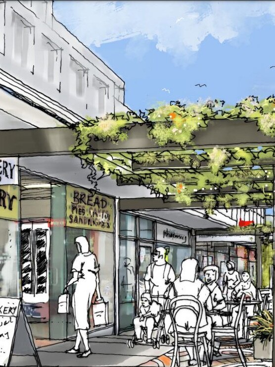 Artist's impression of the Highton Village UDF