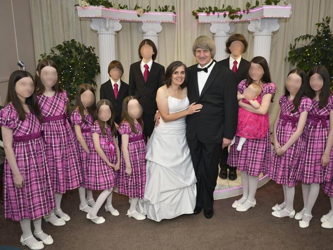 David Allen Turpin, 57, and Louise Anna Turpin, 49, have been arrested after their 13 children were found imprisoned and emaciated in their California home. Picture: Supplied