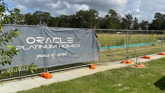 An Oracle subdivision at Pallara offering home and land packages. Photo: Glen Norris