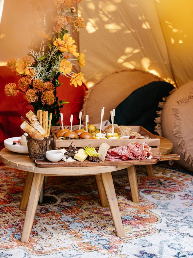 The Winery’s Glampcation Winter Feast.