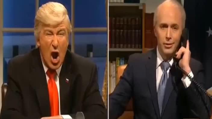 President Trump and Prime Minister 'Trumble' face off on Saturday Night Live