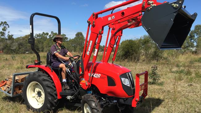 Sales spike: Smaller tractors have drive a 24 per cent increase in sales for July.