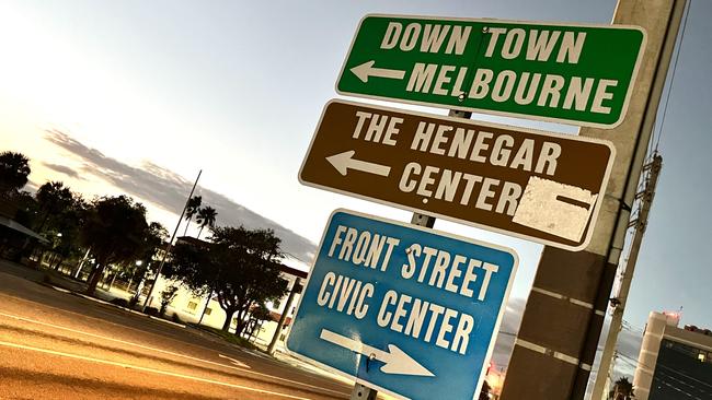 Melbourne, Florida, is named after Melbourne, Australia. Picture: Benedict Brook/news.com.au