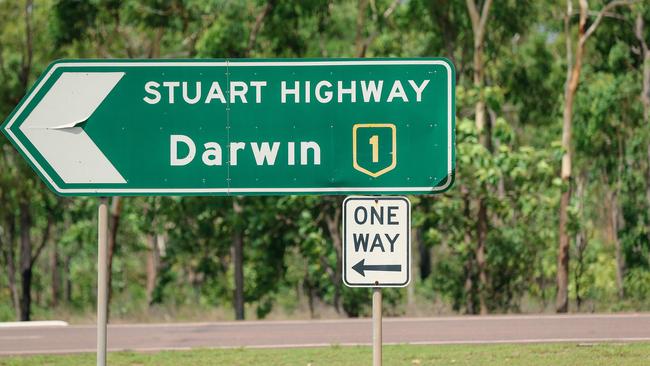 A 23-year-old man has been arrested in a remote community after he allegedly attempted to sexually assault a woman on the Stuart Highway this month. Picture: Glenn Campbell