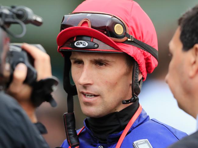 Tye Angland was injured in a heavy fall in Hong Kong late last month. 