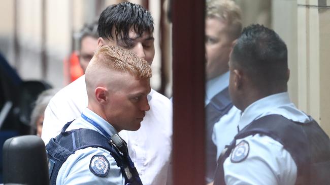 James Gargasoulas arrives at the Victorian Supreme Court before he was sentenced to life in prison. Picture: AAP 