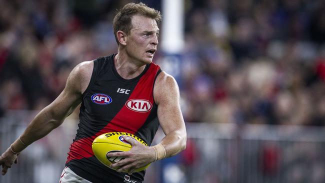 Brendon Goddard in action against West Coast.