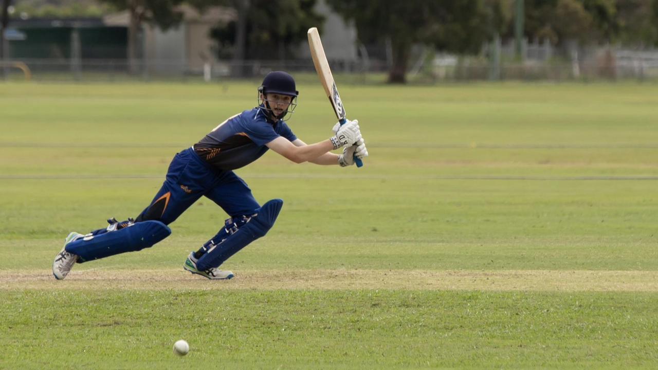 Sandgate-Redcliffe and St Patrick's batsman Steve Hogan.