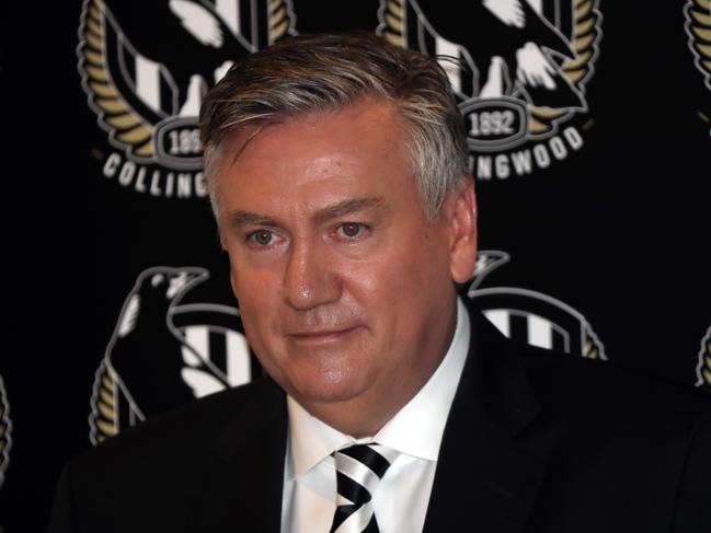 Collingwood President Eddie McGuire leaves Collingwood.   Picture: Alex Coppel.