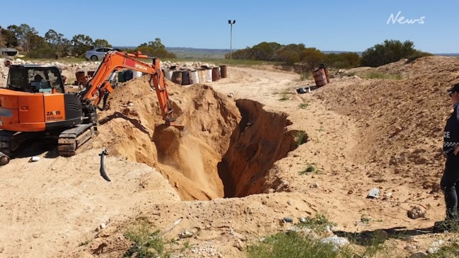 Police scour Ponde Hells Angels' party property