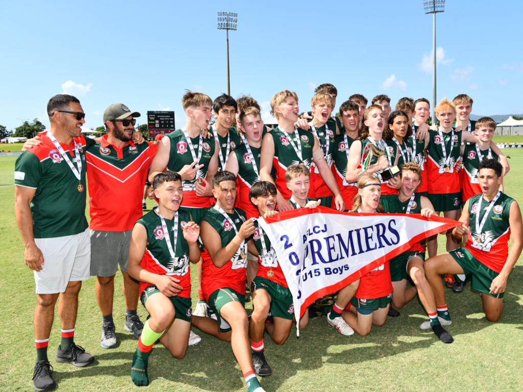 South Cairns Cutters won the Under 15 Boys AFL Cairns grand final. Picture: Supplied